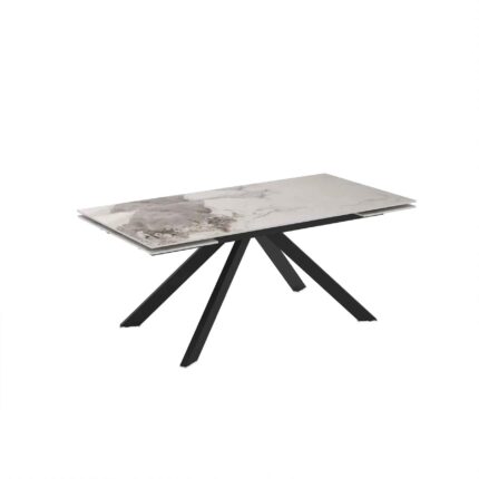 masa extensibila ekin 90x180 220 260 blat ceramica frost