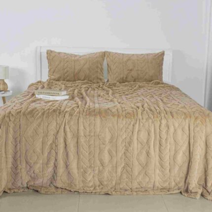cuvertura welpy angora beige