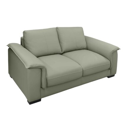canapea paloma cu 2 locuri piele naturala green