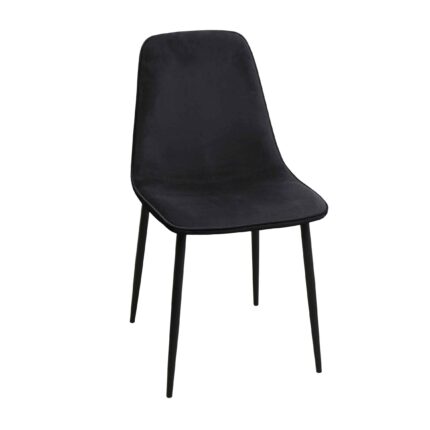 scaun bucatarie olaf catifea black