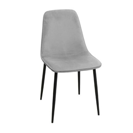 scaun bucatarie olaf catifea grey