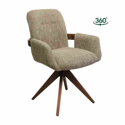 scaun rotativ velco brown